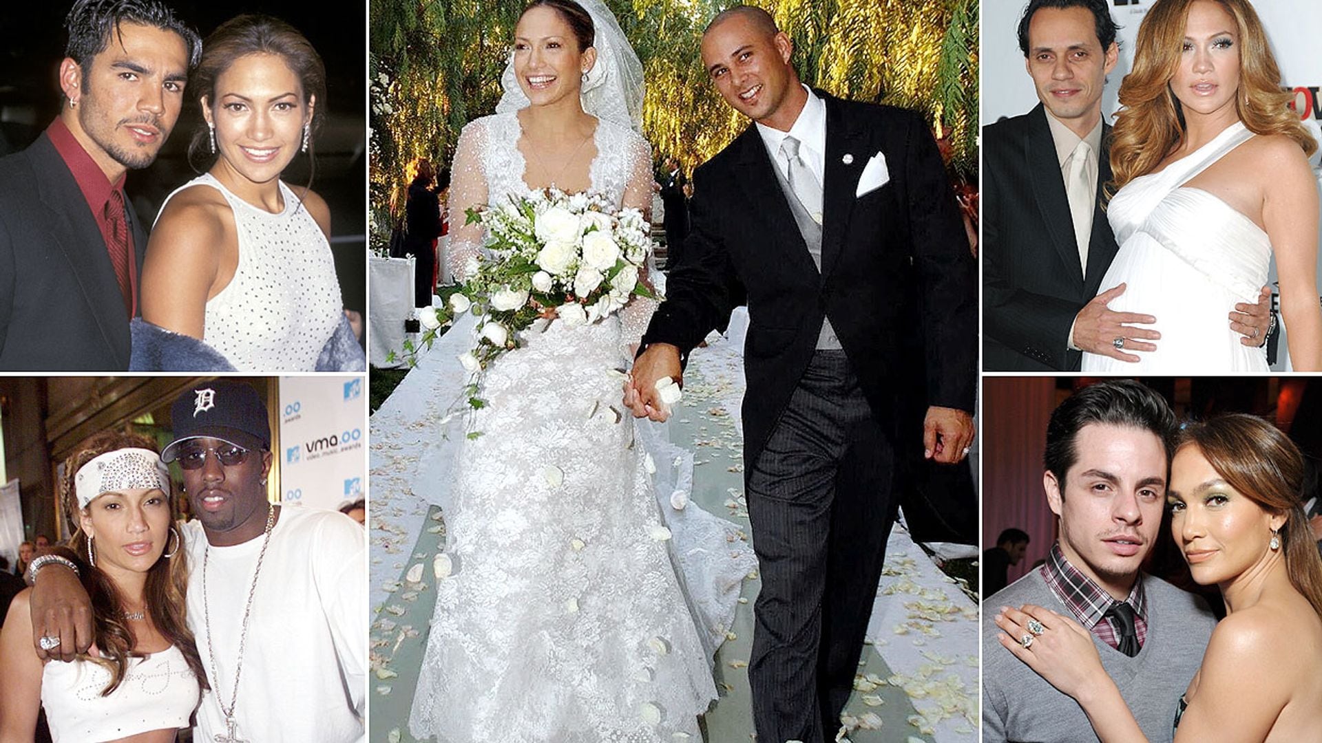 Los amores de Jennifer Lopez: recordamos una a una todas sus parejas
