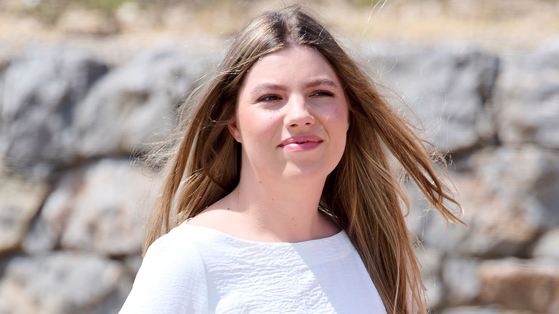 La infanta Sofía en Girona
