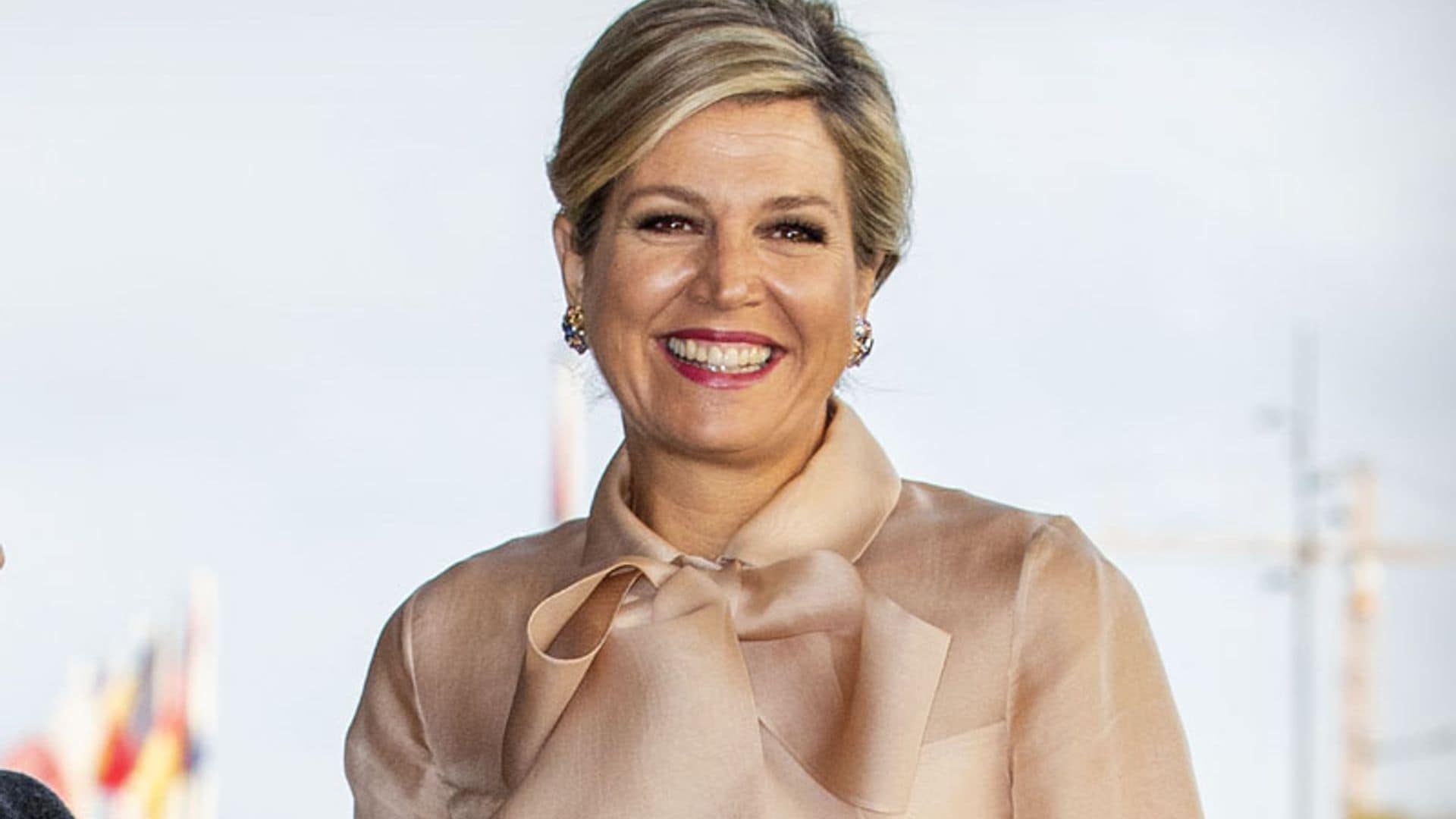 Máxima, la última en poner a prueba el truco de estilo de las primeras damas