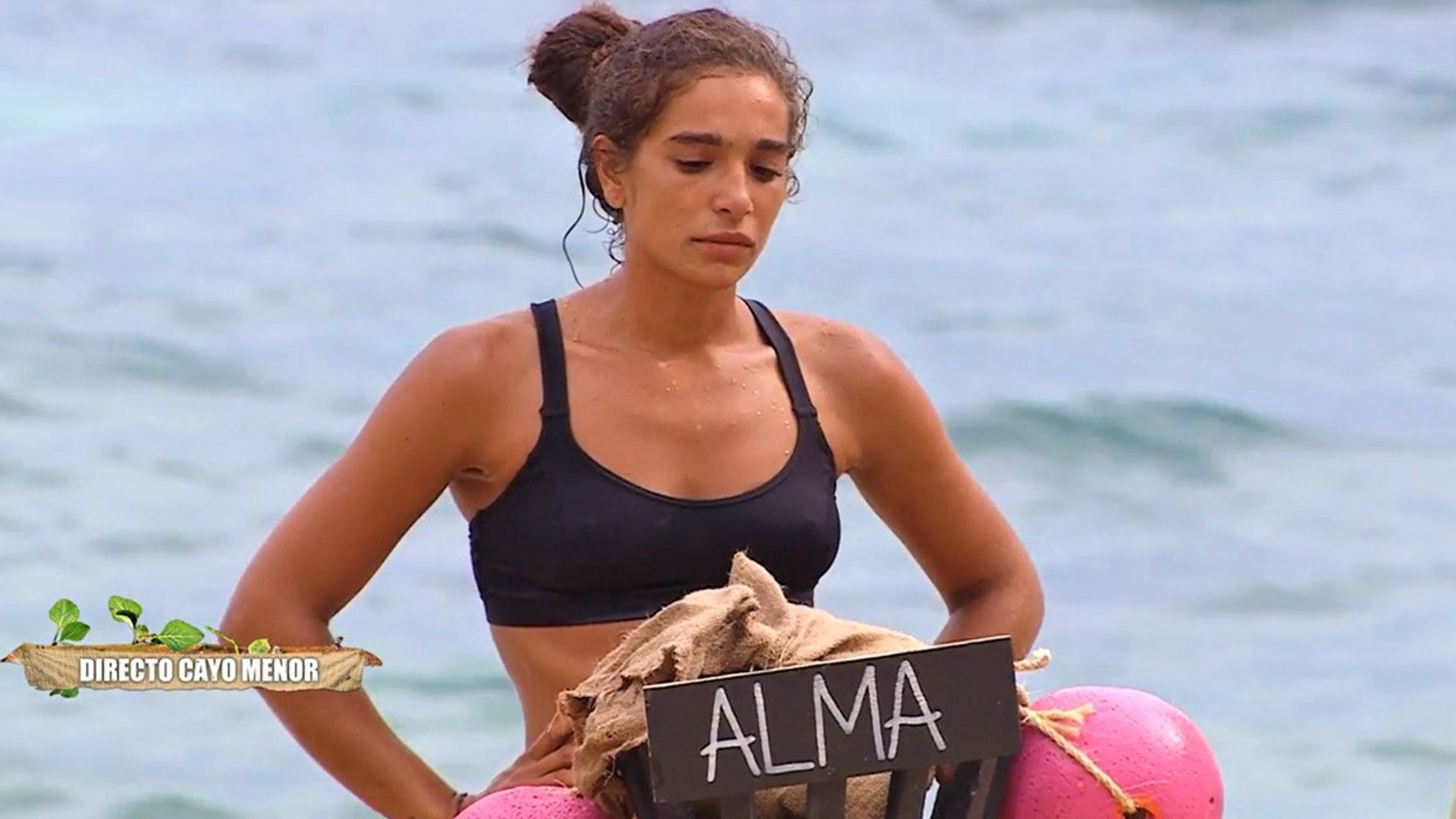Alma Bollo estalla contra Bosco y abandona la playa durante el directo de 'Supervivientes'