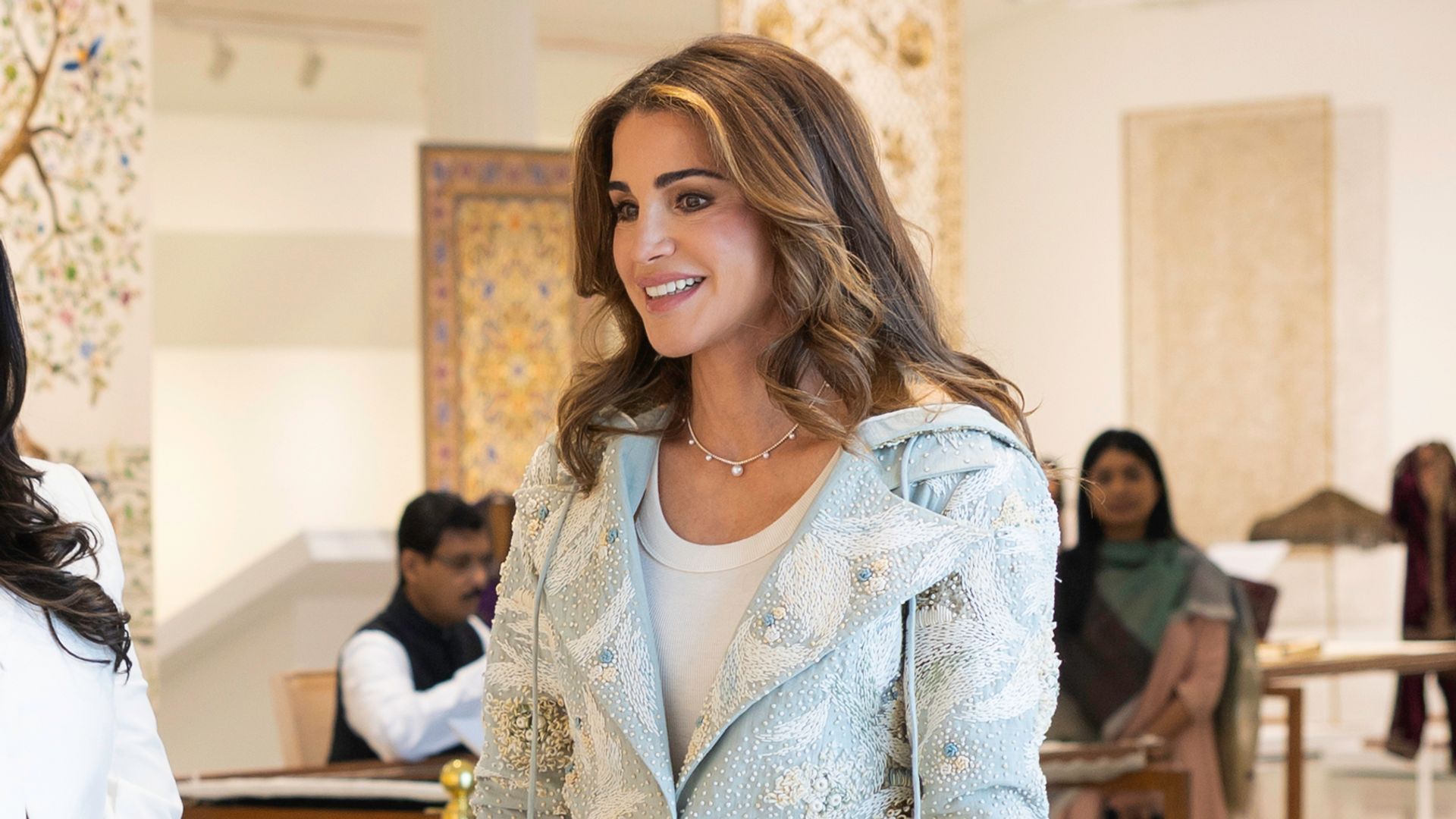 Queen Rania visits the Chanakya School of Craft
Mumbai, India/ 14 February 2026