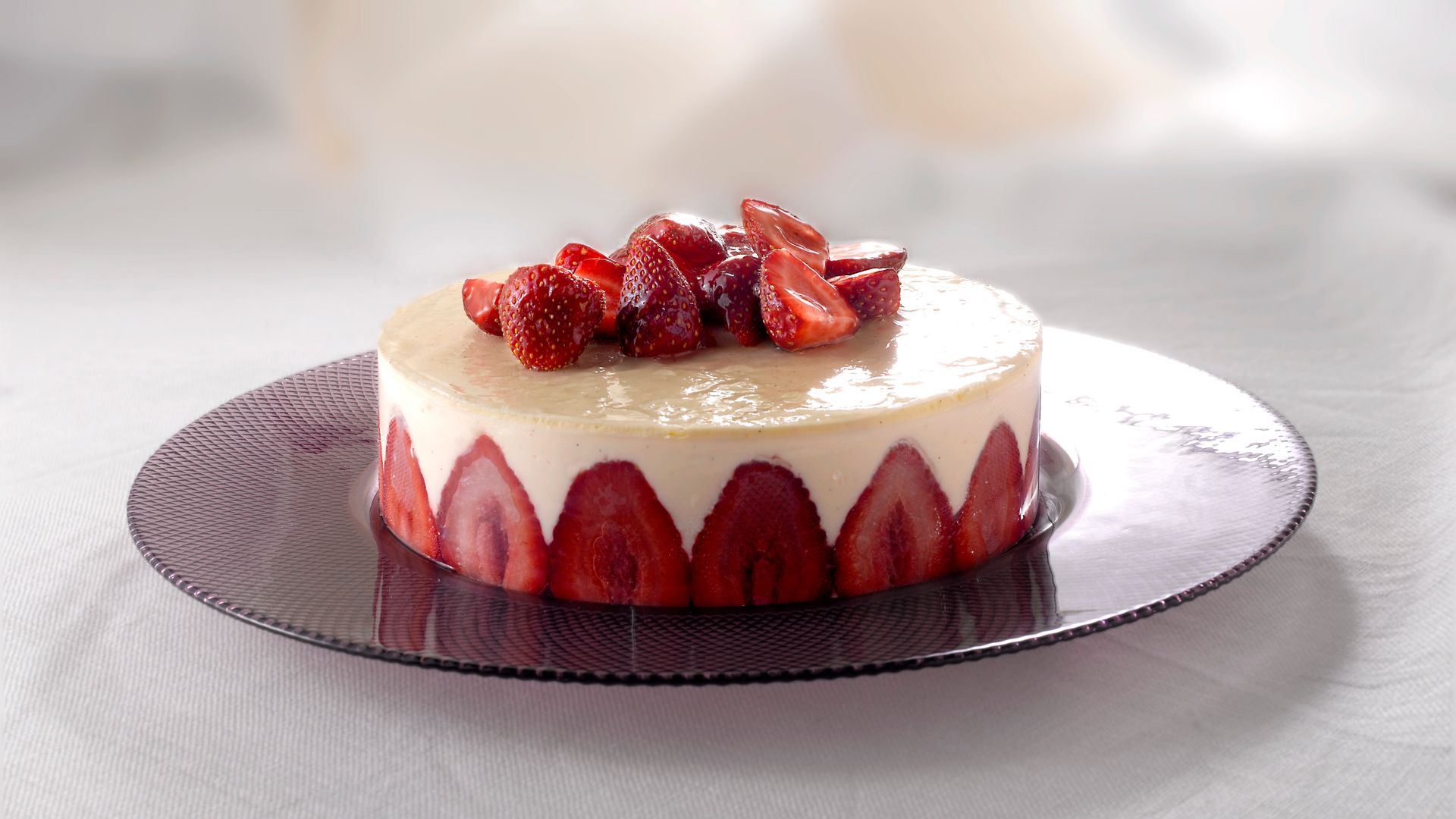 Tarta de fresa de Las Tartas de María Antonieta en Madrid