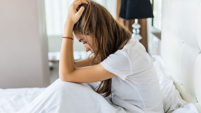 mujer dolor