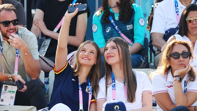 La princesa Leonor y la infanta Sofía