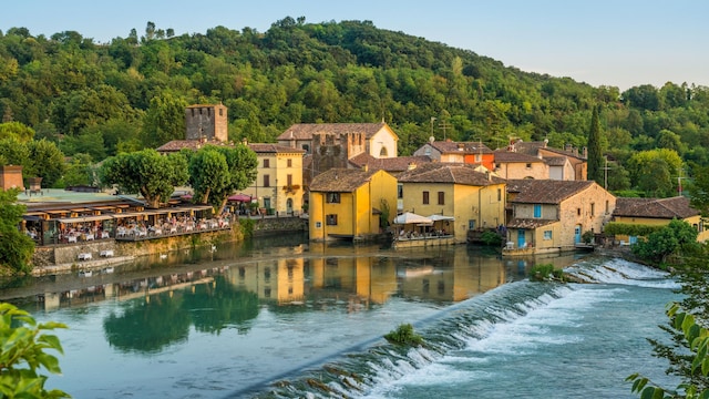 Borghetto, cerca de Valeggio sul Mincio, provincia de Verona, Véneto, Italia