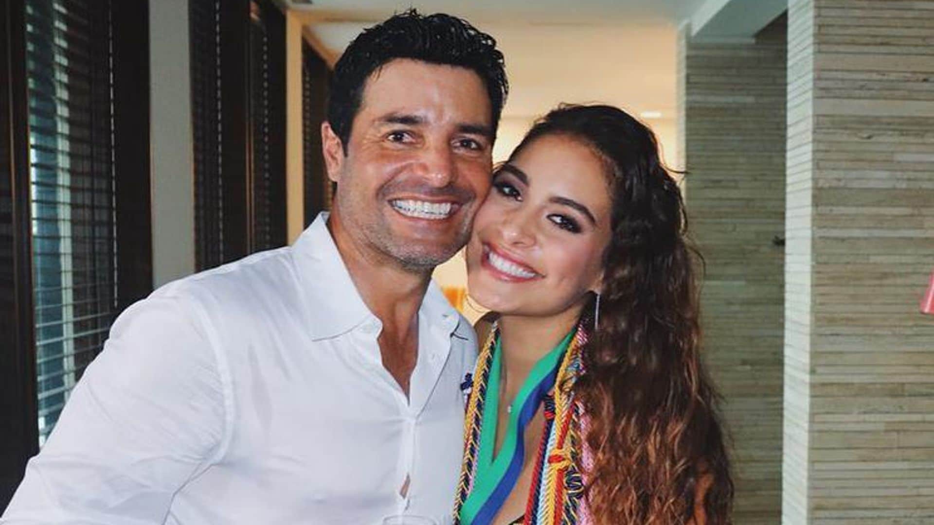 Isadora, la hija de Chayanne, se expresa así del cantante: ‘Mi papá es mi superhéroe’