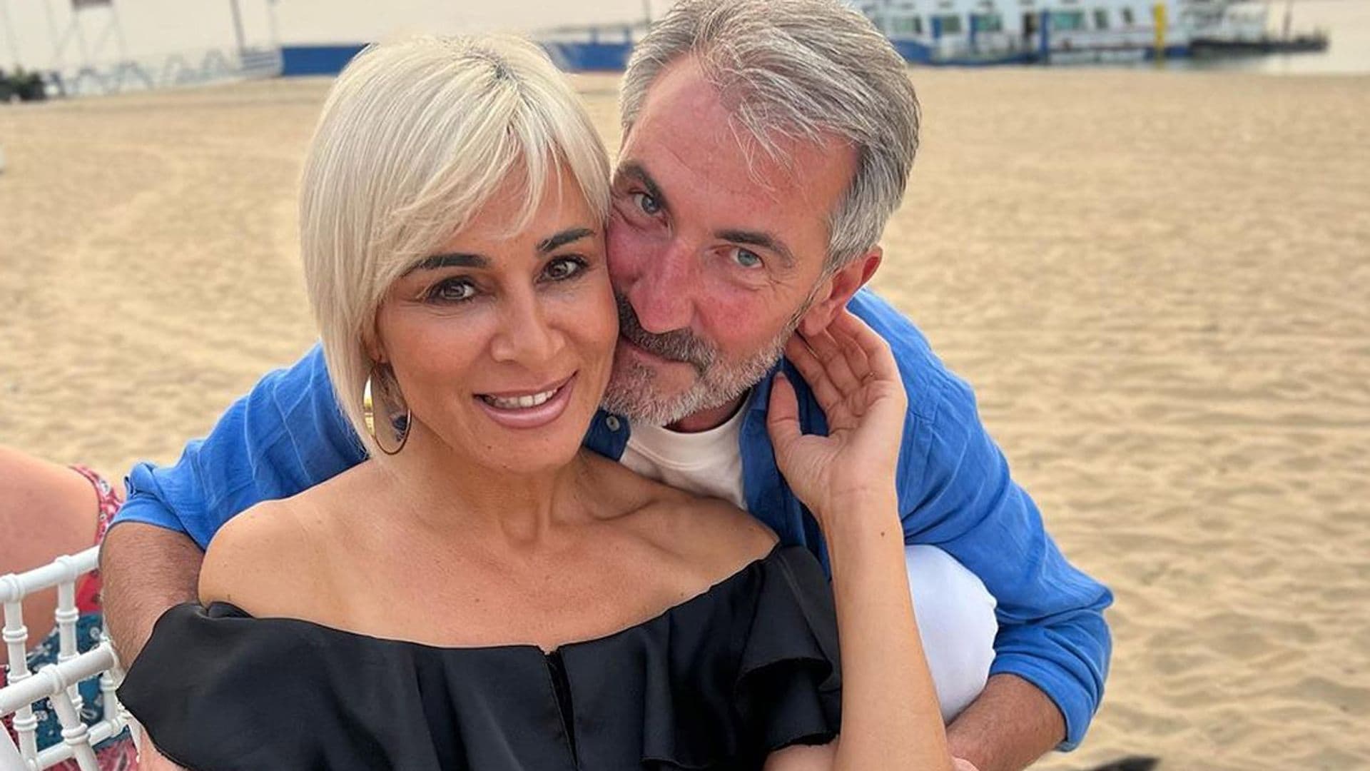 Ana María Aldón, exmujer de Ortega Cano, se compromete con su nuevo novio un año después de su separación