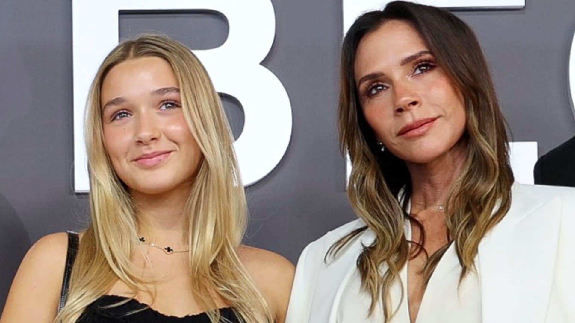 La familia Beckham en el estreno del documental de Victoria en Londres