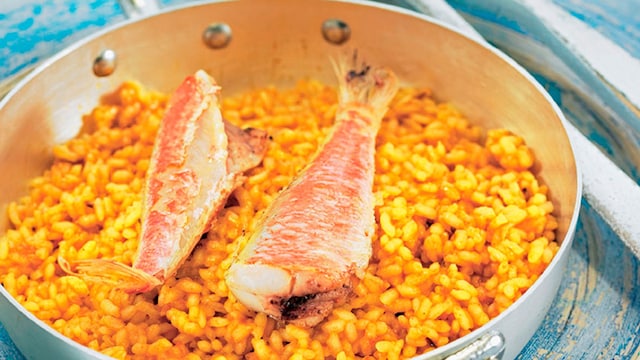 arroz salmonetes