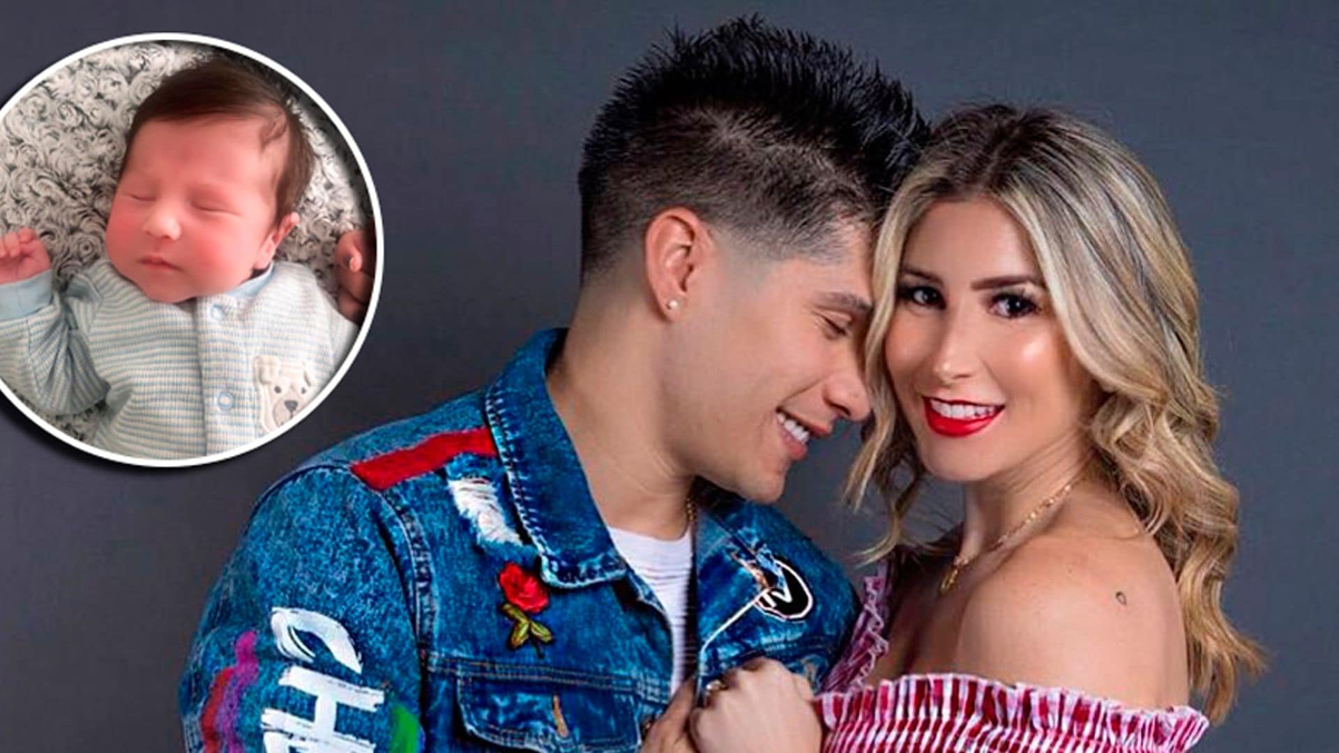 Chyno Miranda y su esposa, Tashie, publican la foto más tierna de Lucca, su bebé