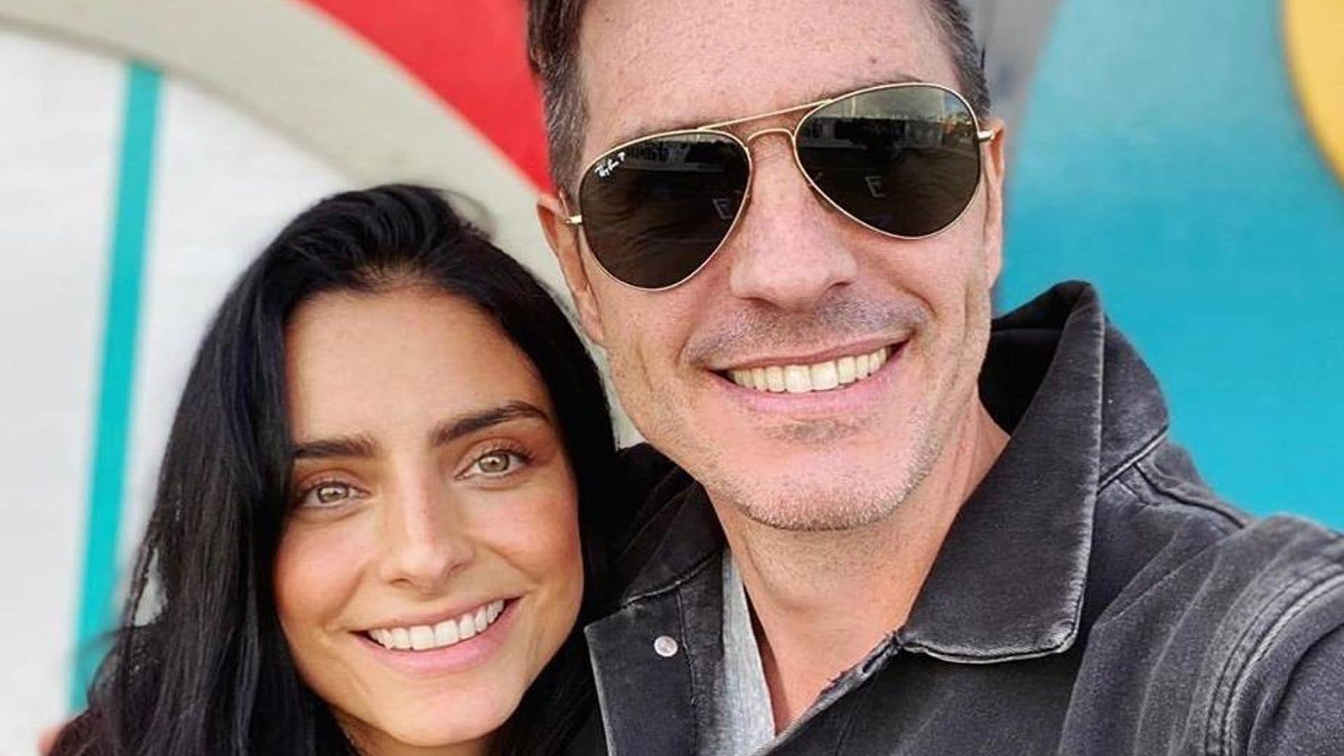 Aislinn Derbez y Mauricio Ochmann, juntos en un adorable momento con su hija Kailani