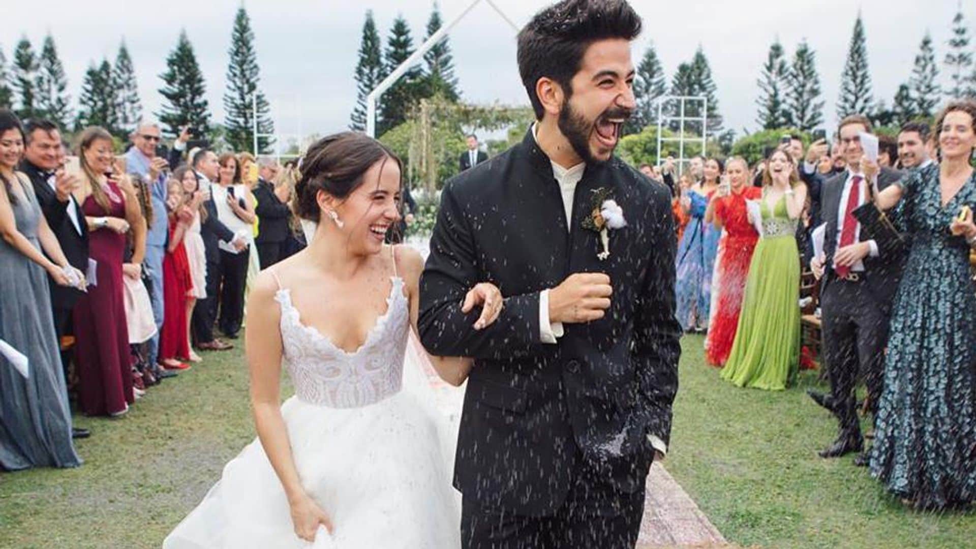 Evaluna Montaner y Camilo Echeverry celebran dos meses de casados