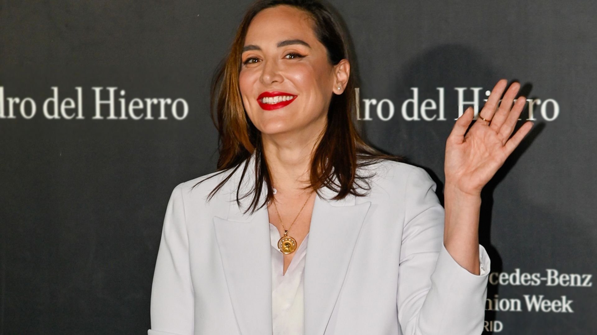 Tamara Falcó apuesta por el malva para su cita con la pasarela madrileña
