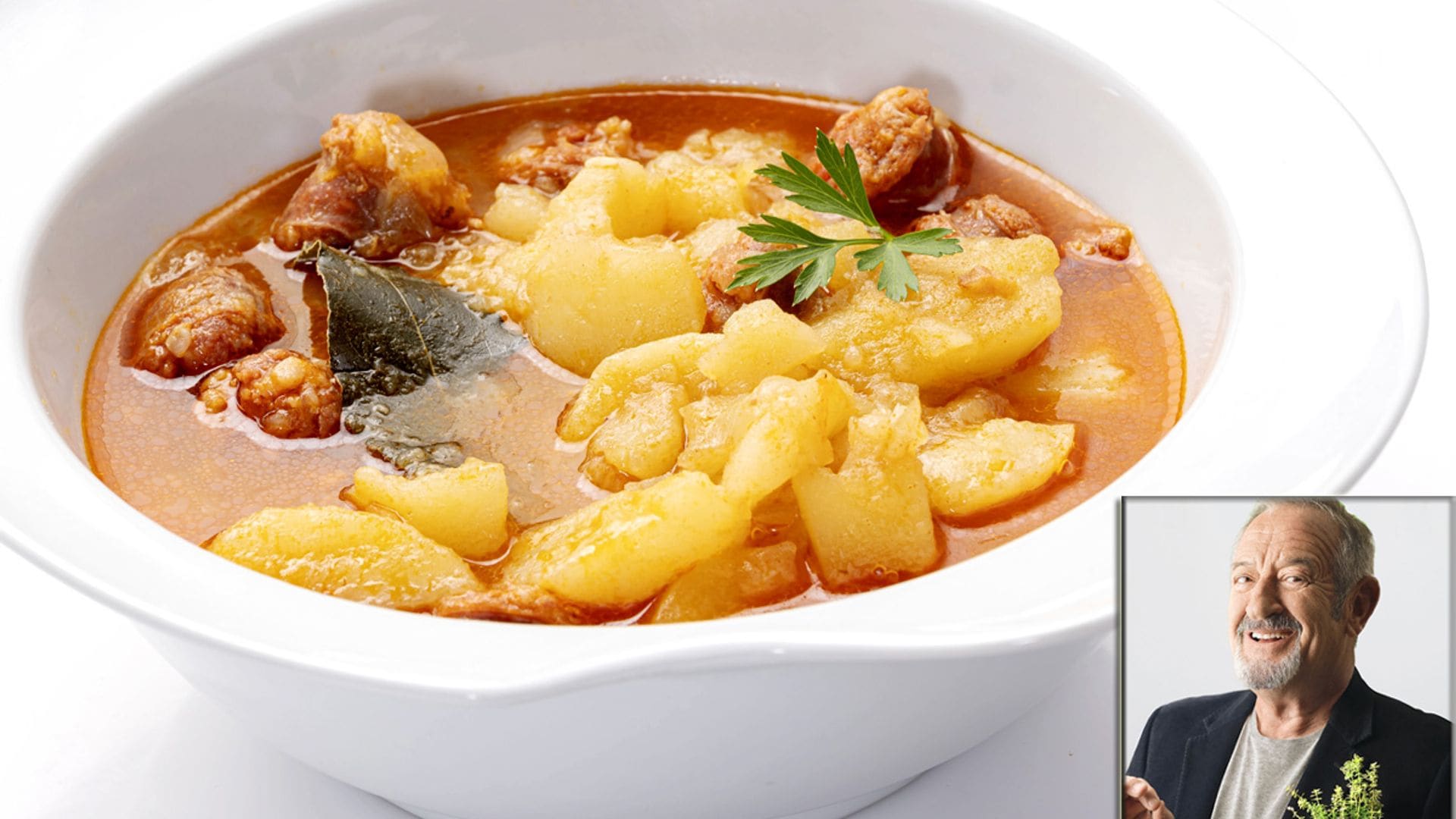 Patatas de primero, pollo de segundo y arroz con leche de postre ¡no te pierdas este menú de Arguiñano!