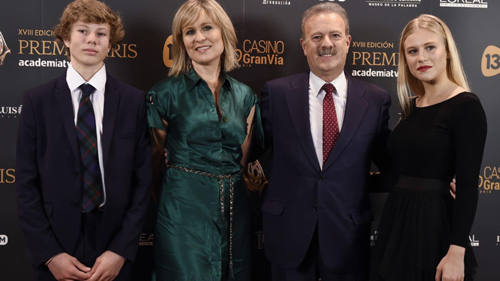 La imagen más familiar de María Rey y Manuel Campo Vidal