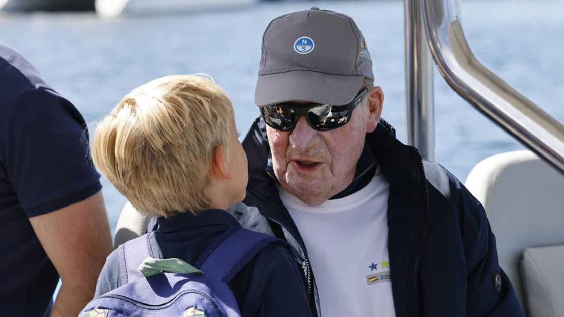 El rey Juan Carlos ha vivido un momento más que especial junto al pequeño Carlos, hijo de María Zurita