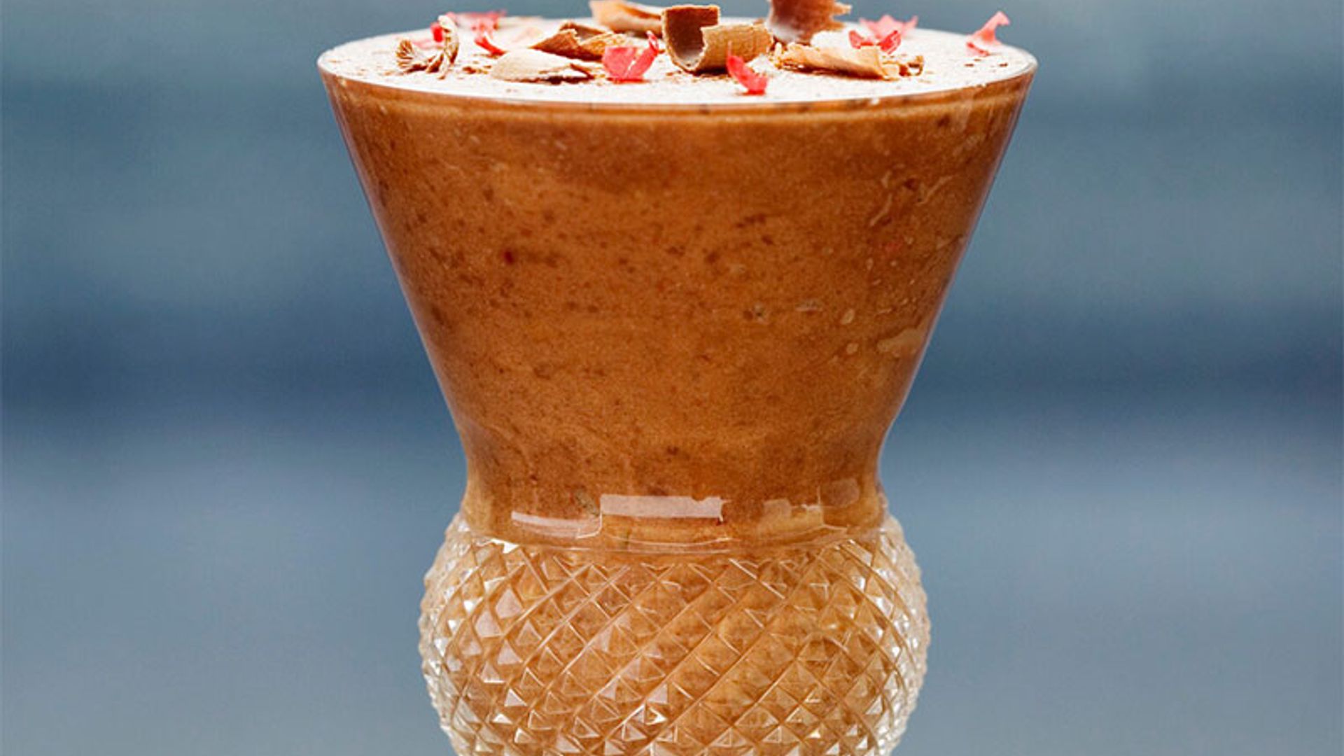 'Mousse' de chocolate y avellana