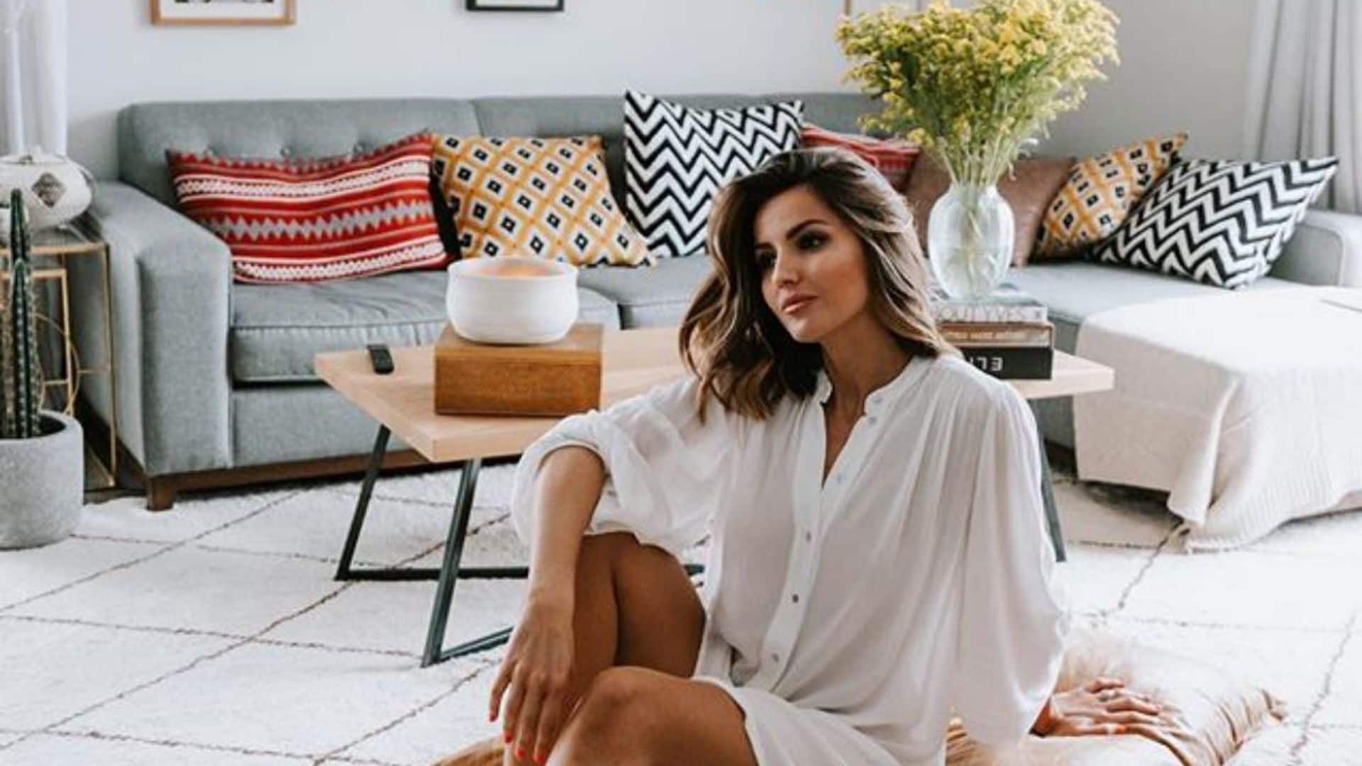 Con aire 'cosy' y muy luminosa, descubre la casa de la 'influencer' Alexandra Pereira