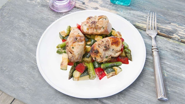 medallones verduras