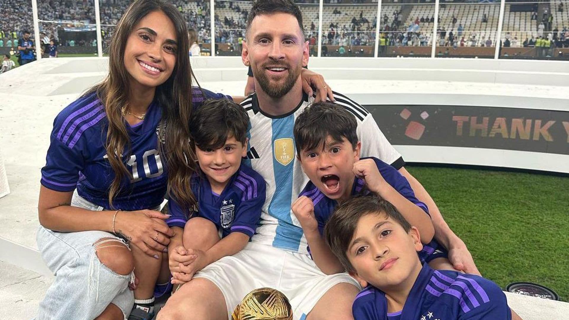 Thiago, el hijo mayor de Messi, revela en su primera entrevista en qué selección le gustaría jugar en un futuro