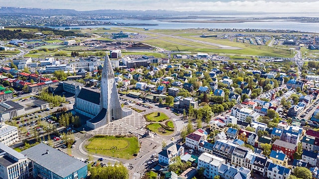 reikiavik panoramica lago