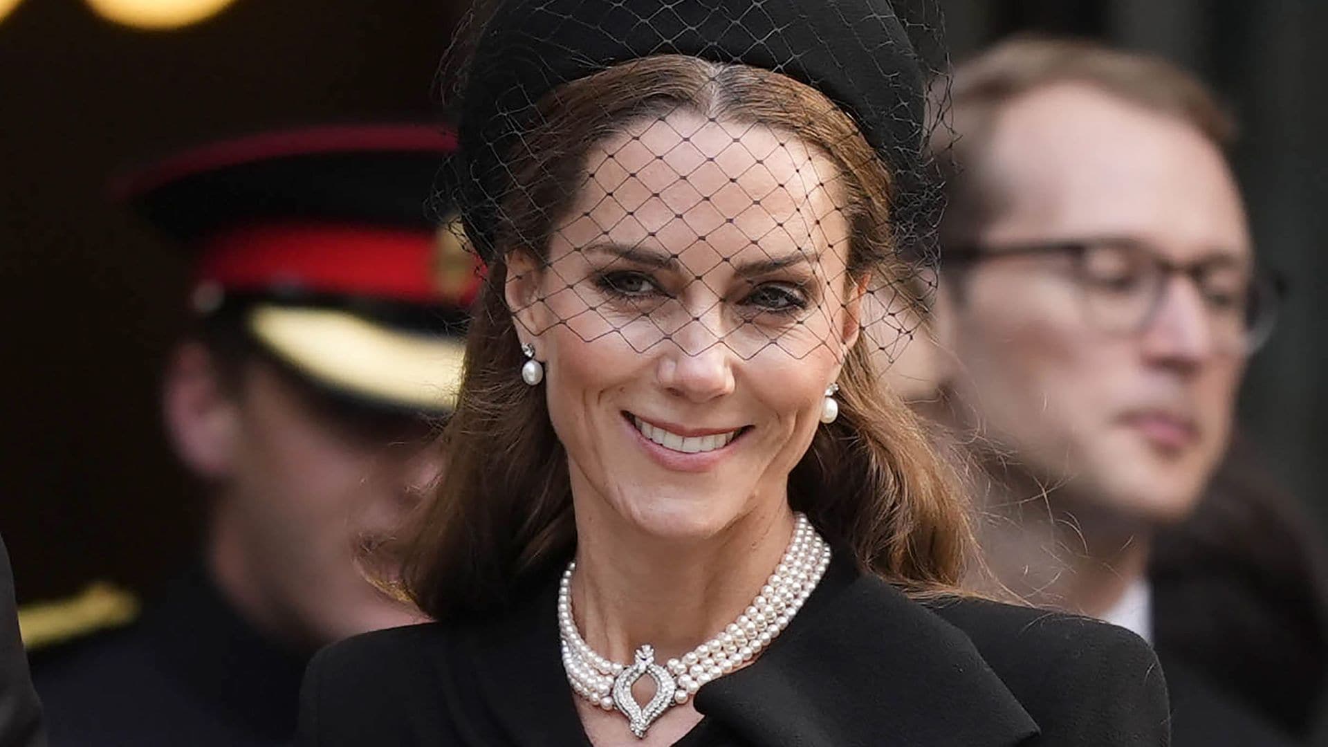 Kate Middleton en el funeral de la duquesa de Kent