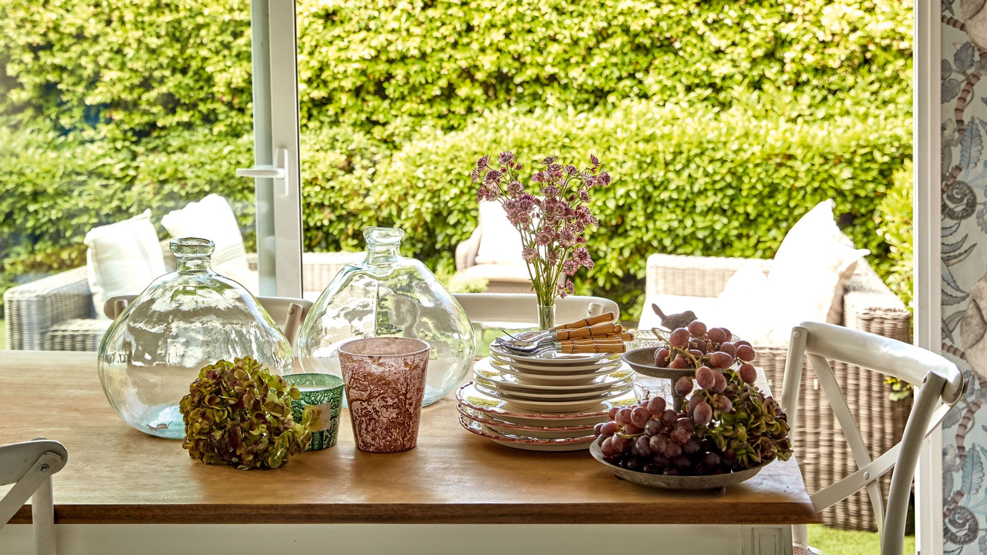 La mesa de la casa de Amelia Bono