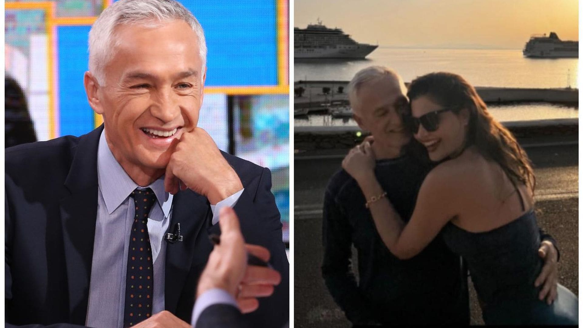 Jorge Ramos se pone romántico con ‘Chiqui’ Delgado en sus vacaciones en Grecia