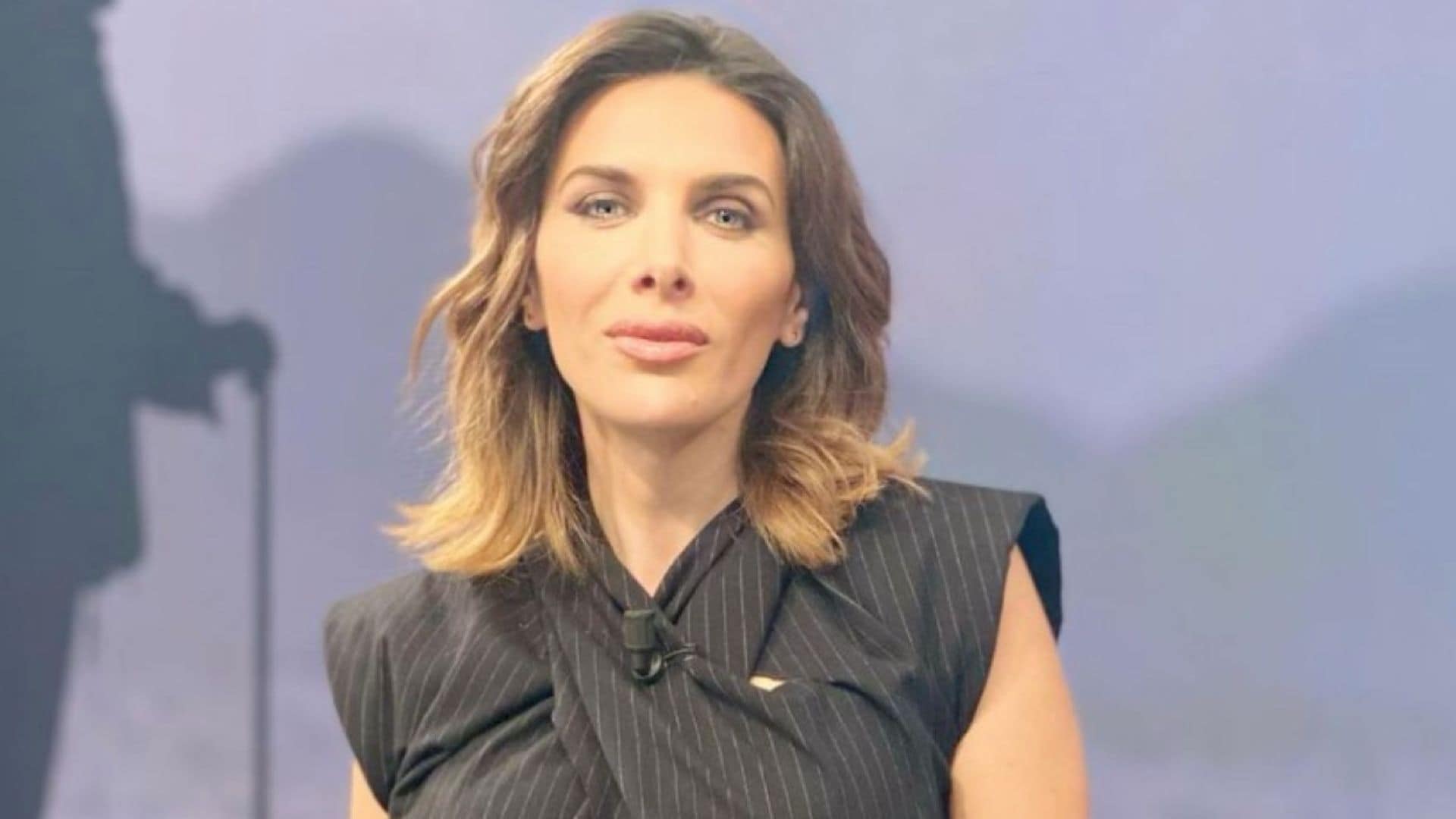 La presentadora Verónica Sanz recibe un tierno mensaje de su hija mientras está aislada por covid