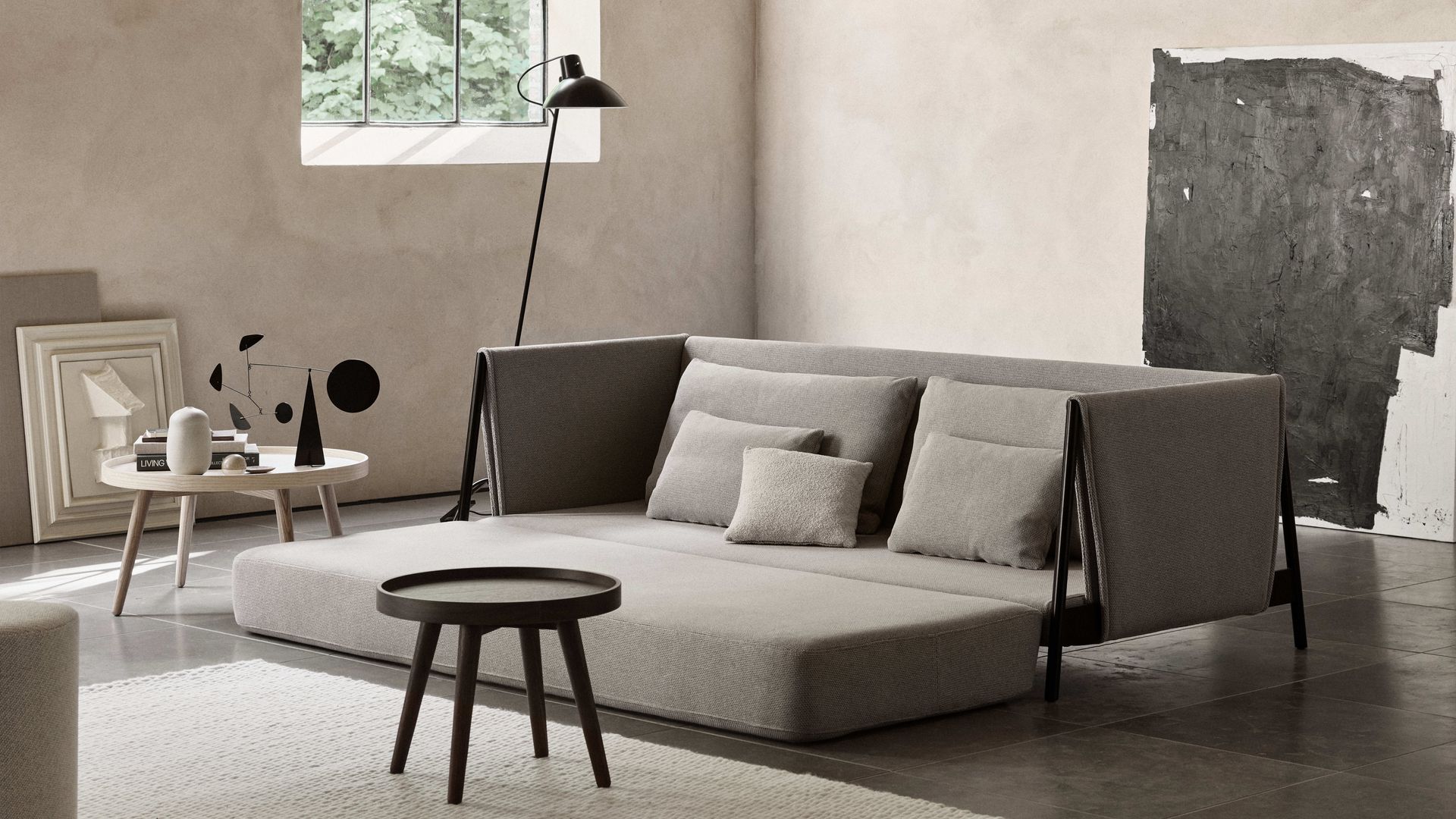 Sofá-cama de diseño moderno