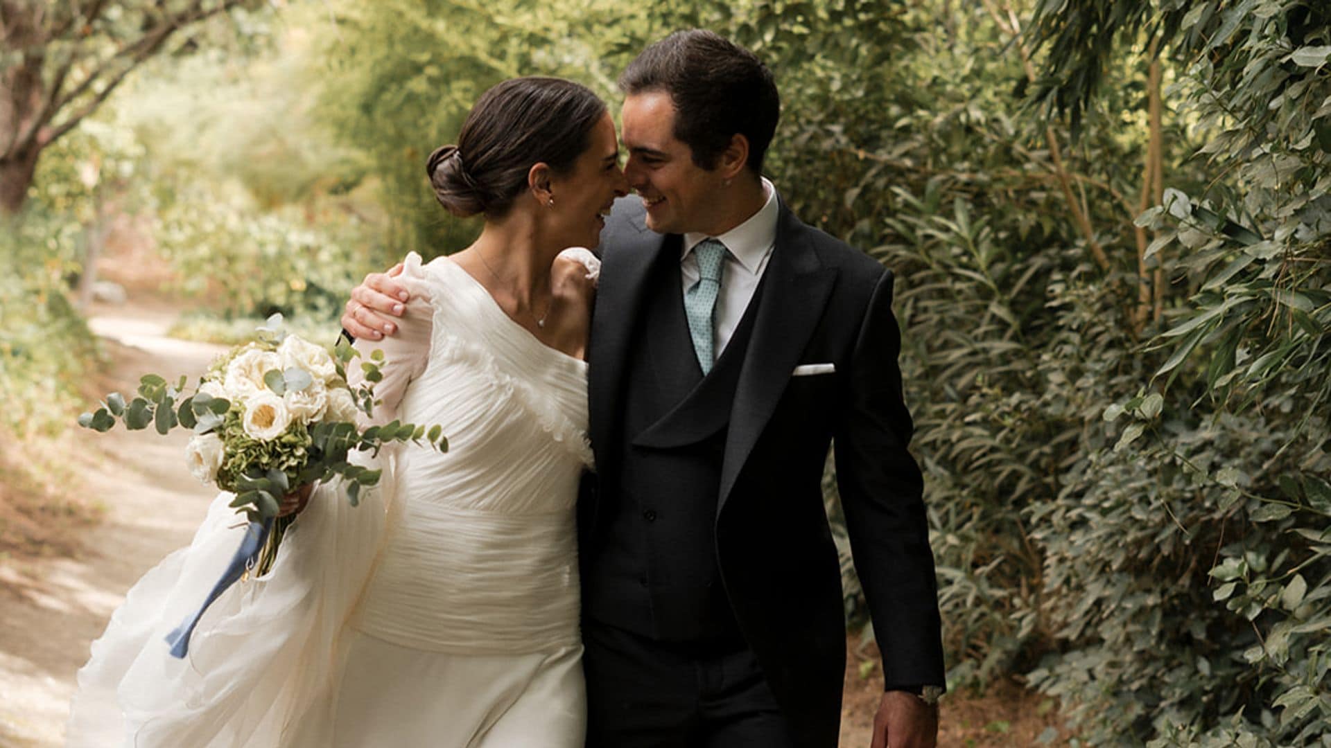 Ramo de novia blanco