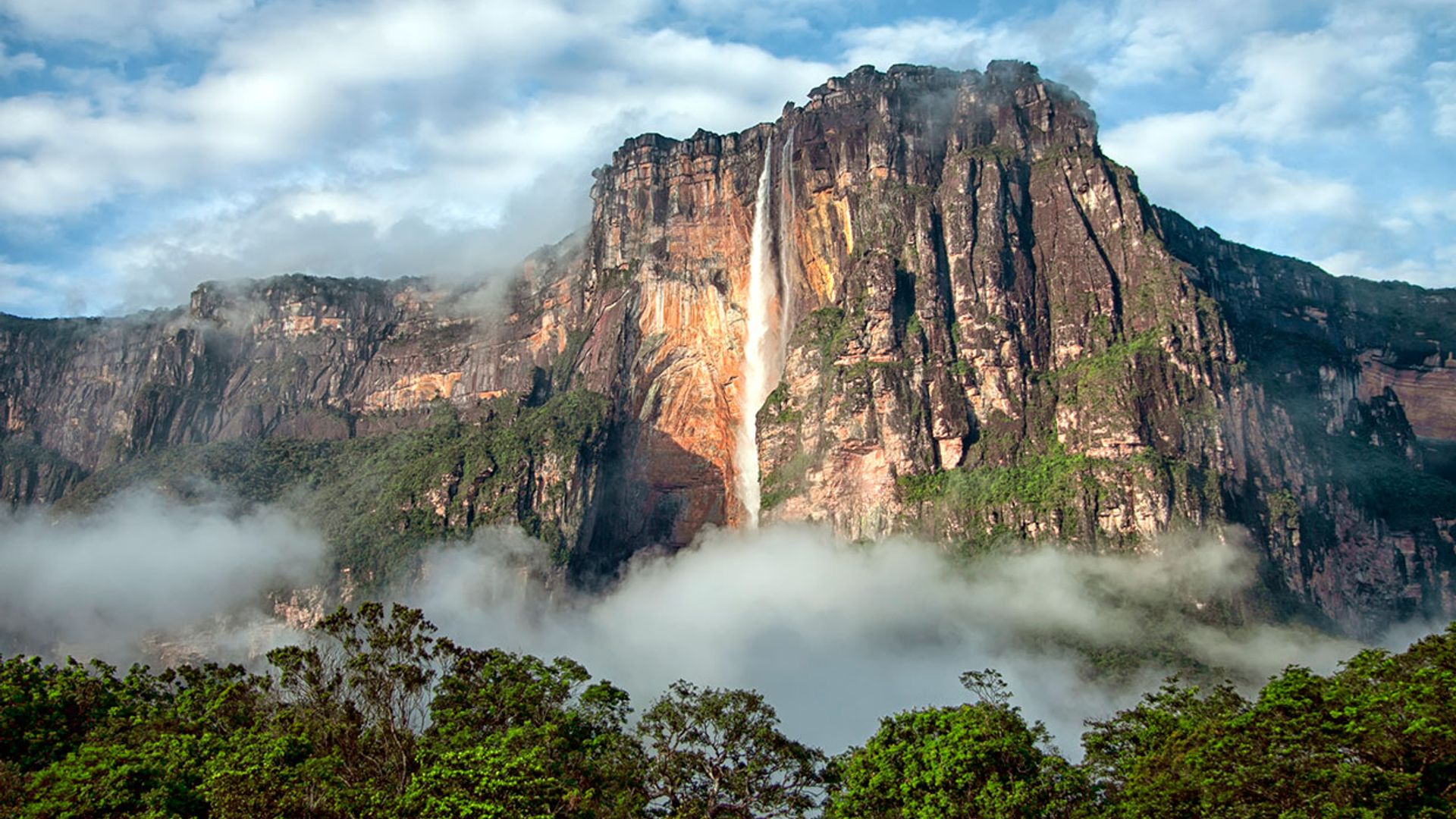 El Salto Ángel es una de las cascadas más grandes del mundo, superando por mucho a las cataratas del Niágara. Foto: ¡Hola! El Salto Ángel es una de las cascadas más grandes del mundo, superando por mucho a las cataratas del Niágara. Foto: ¡Hola!