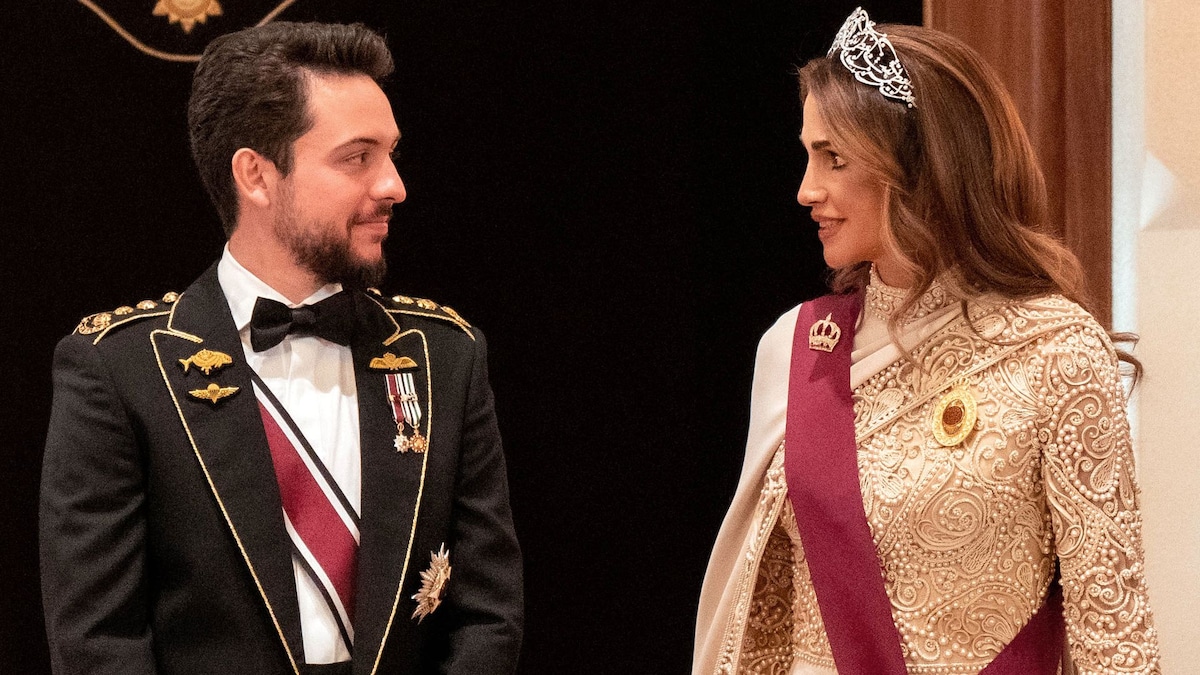 Las emotivas palabras de Rania de Jordania a su hijo, el príncipe Hussein, con su nieta como protagonista: "Eres su héroe" 