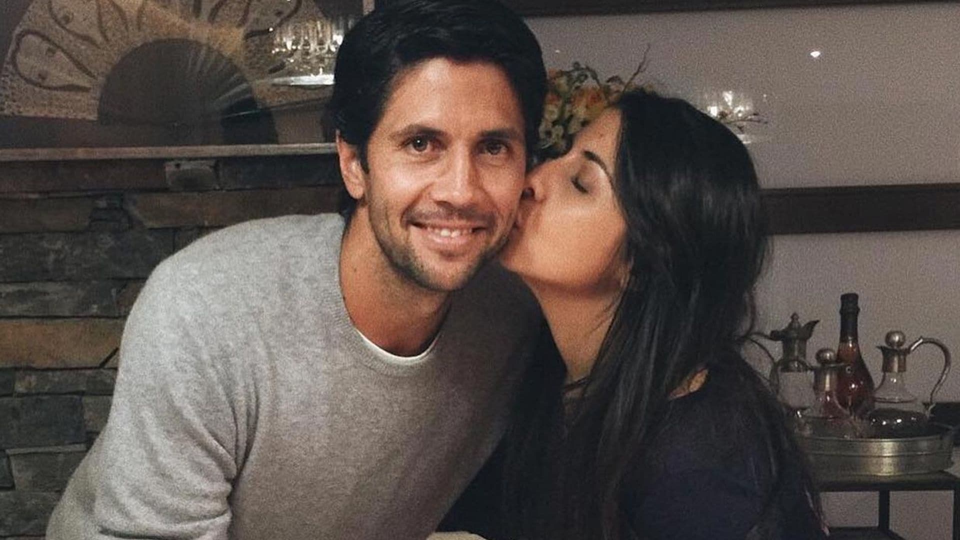 Fernando Verdasco ya conoce a sus sobrinas Valentina y Carmen, hijas de Sara Verdasco