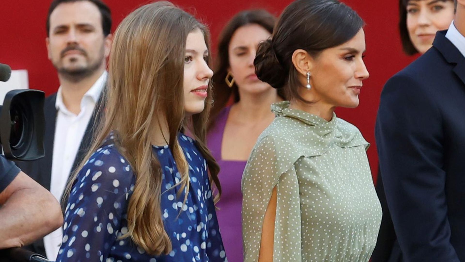 La infanta Sofía conecta con su madre gracias a su nuevo vestido estampado