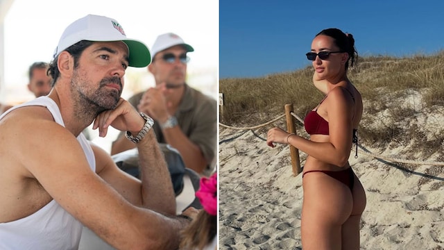Miguel Ángel Muñoz y su nueva novia, la actriz canaria Ariadna Guerra