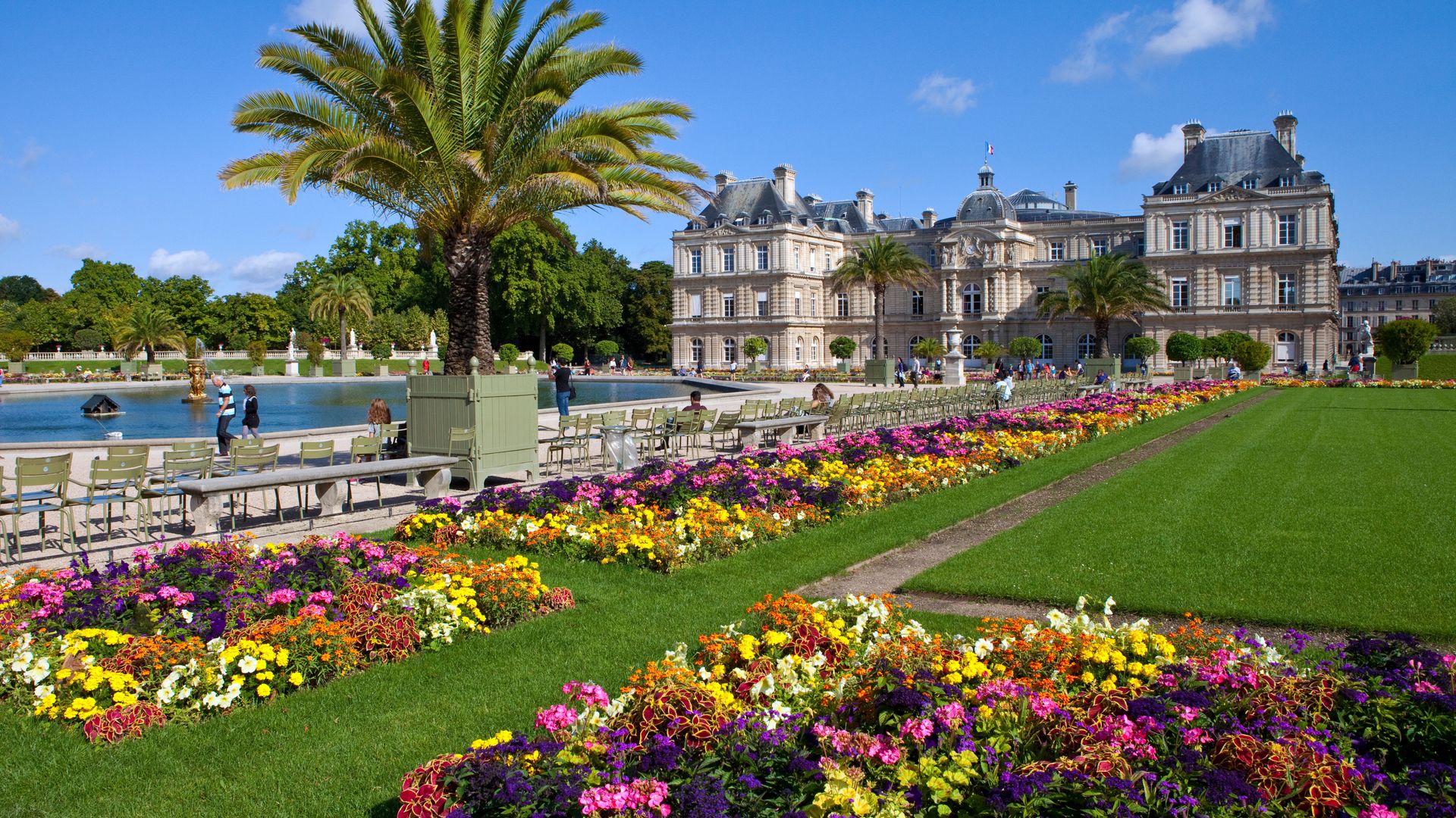 Barrio latino de París, jardines de Luxemburgo