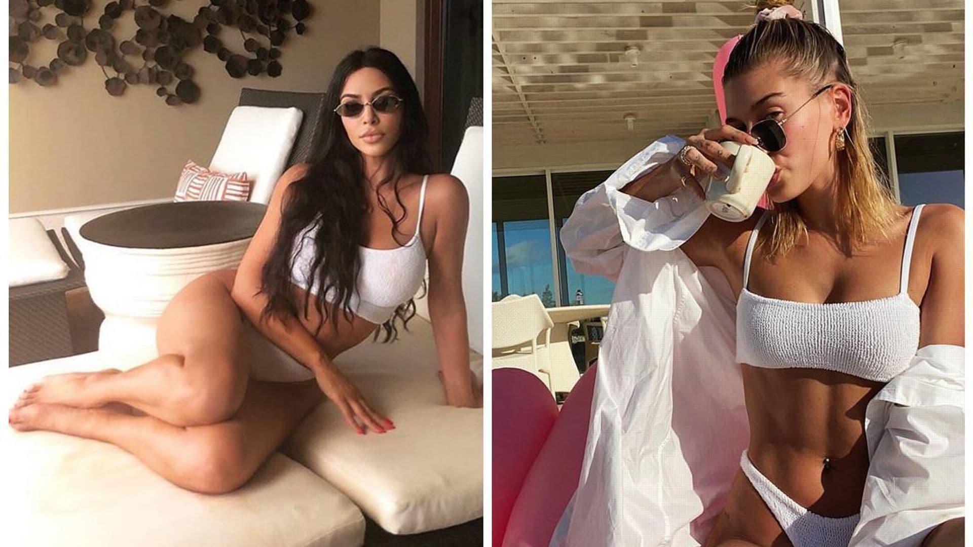 El bikini que une a Kim Kardashian, Kendall Jenner y Hailey Baldwin