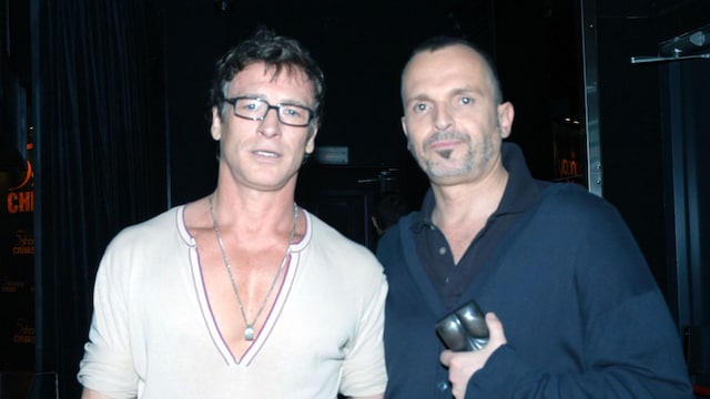 Nacho Duato y Miguel Bosé en 2005