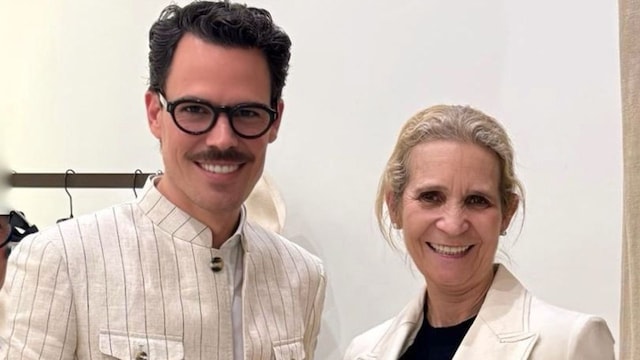 La infanta Elena y Juan Avellaneda