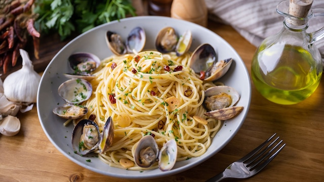Pasta con almejas