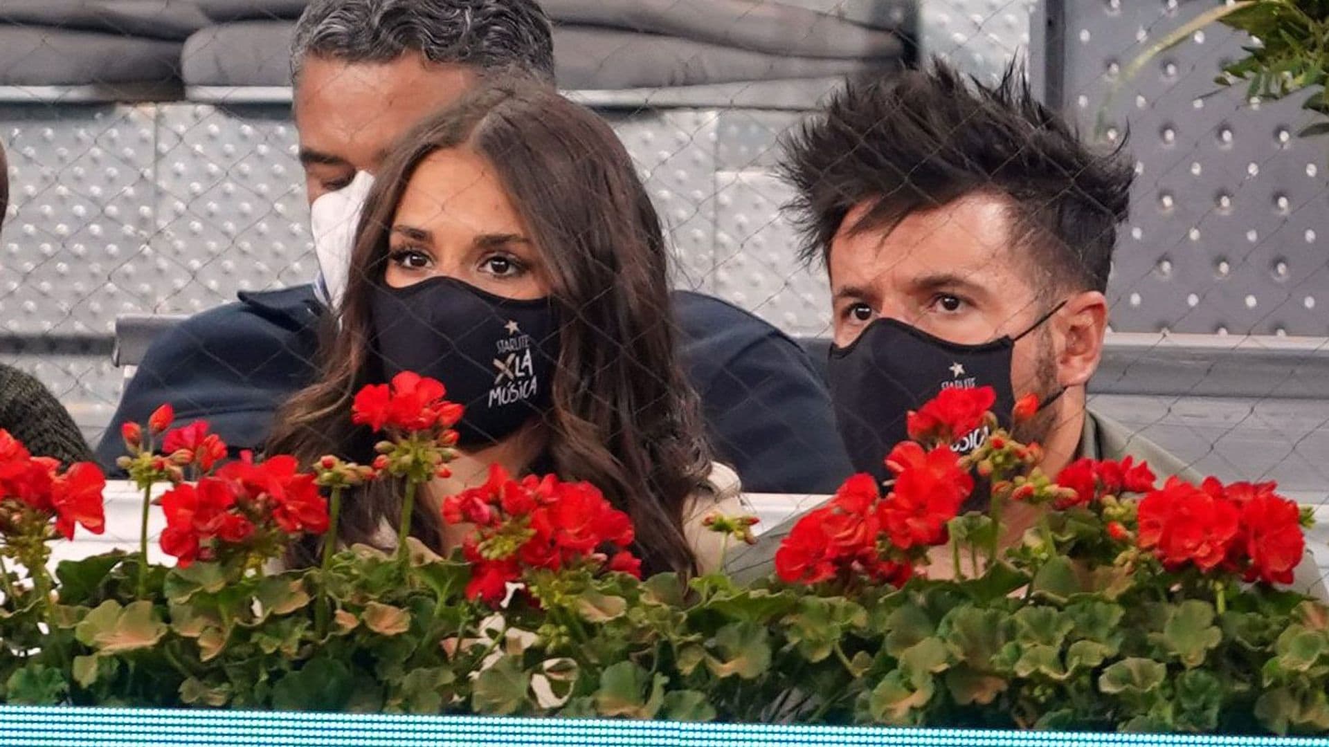 Pablo López y Claudia Nieto disfrutan juntos del Mutua Madrid Open 2021 de tenis
