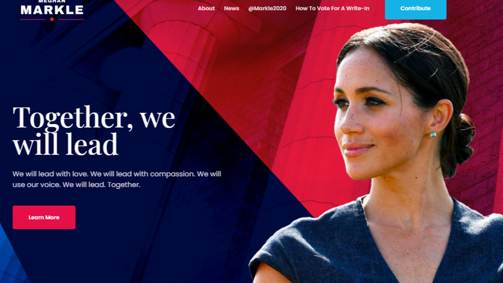 ¿'Meghan for President'? A alguien en el Palacio de Buckingham (casi) le tiemblan las piernas