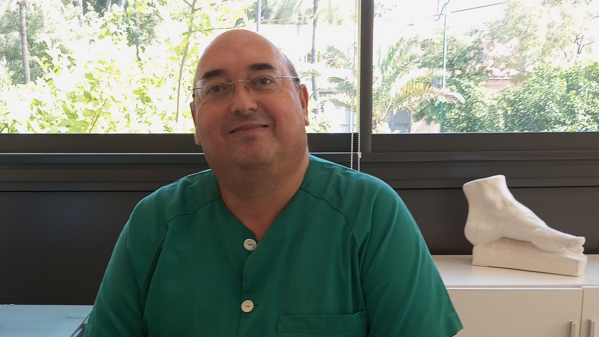 Antonio Luis Mora Gómez, podólogo