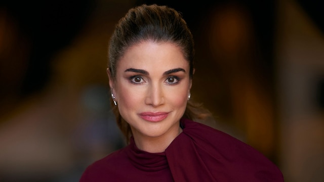 La reina Rania de Jordania