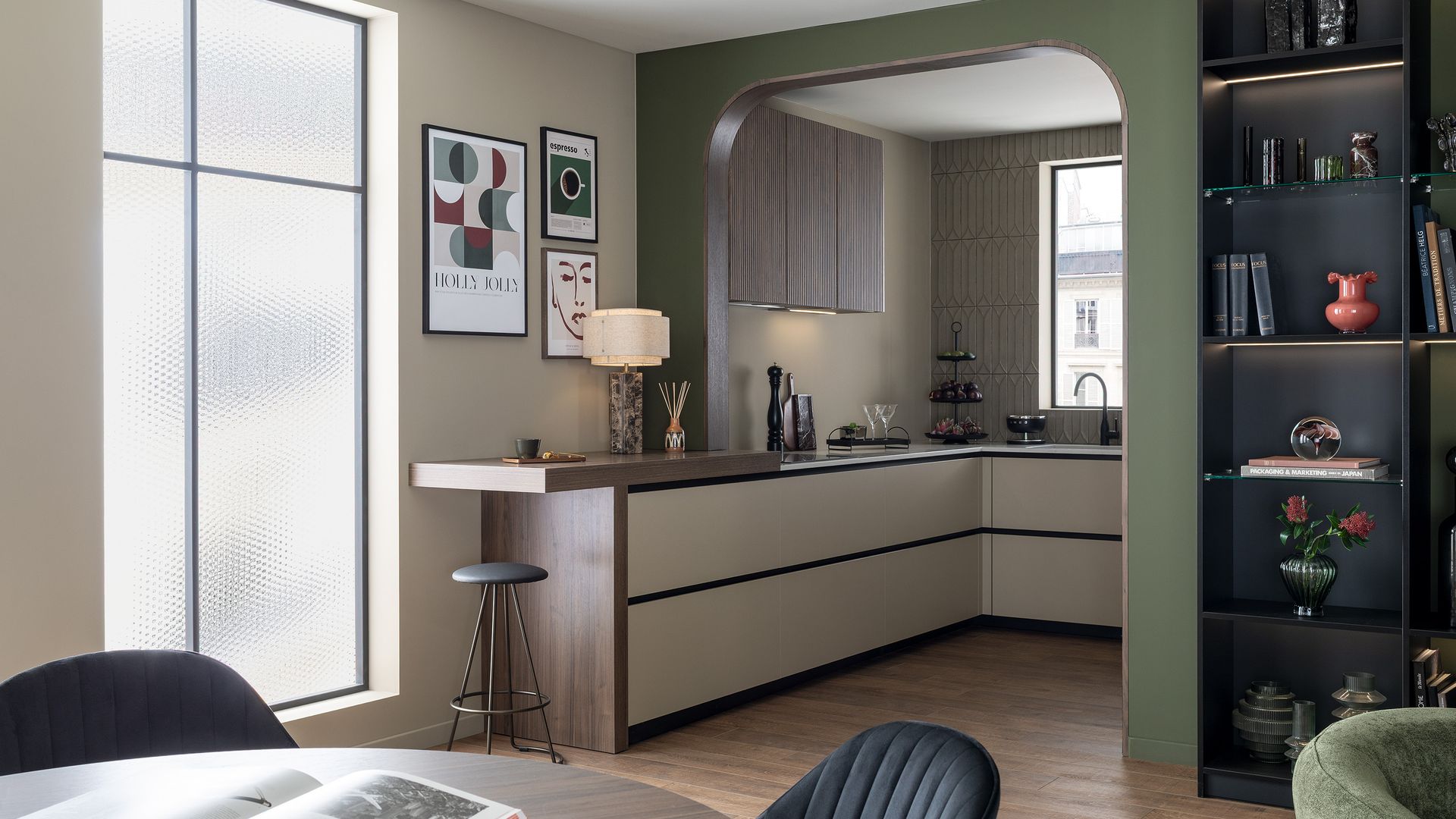 Cocina abierta