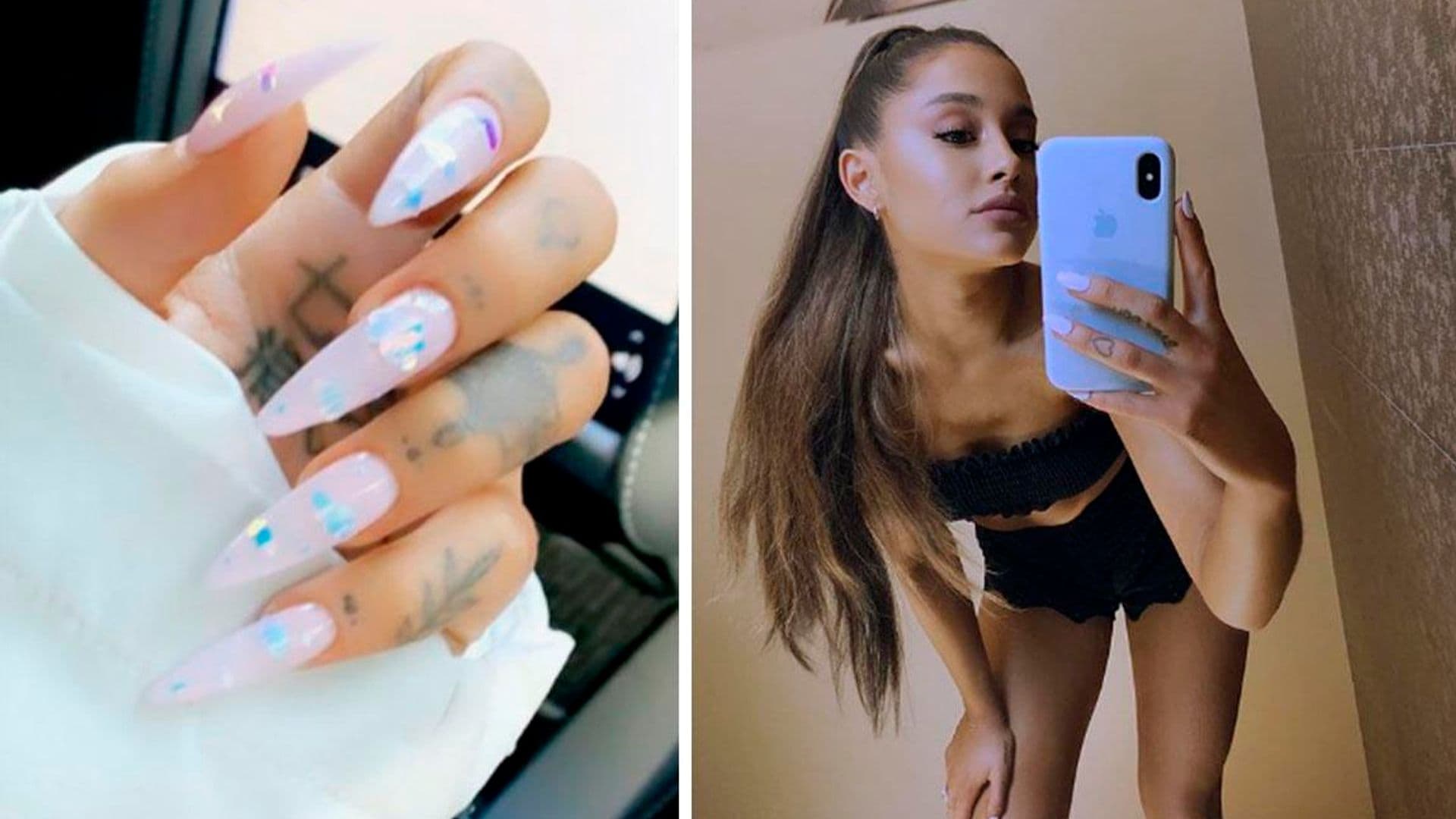 ¡Do it yourself! Ariana Grande revela su truco para tener unas uñas perfectas