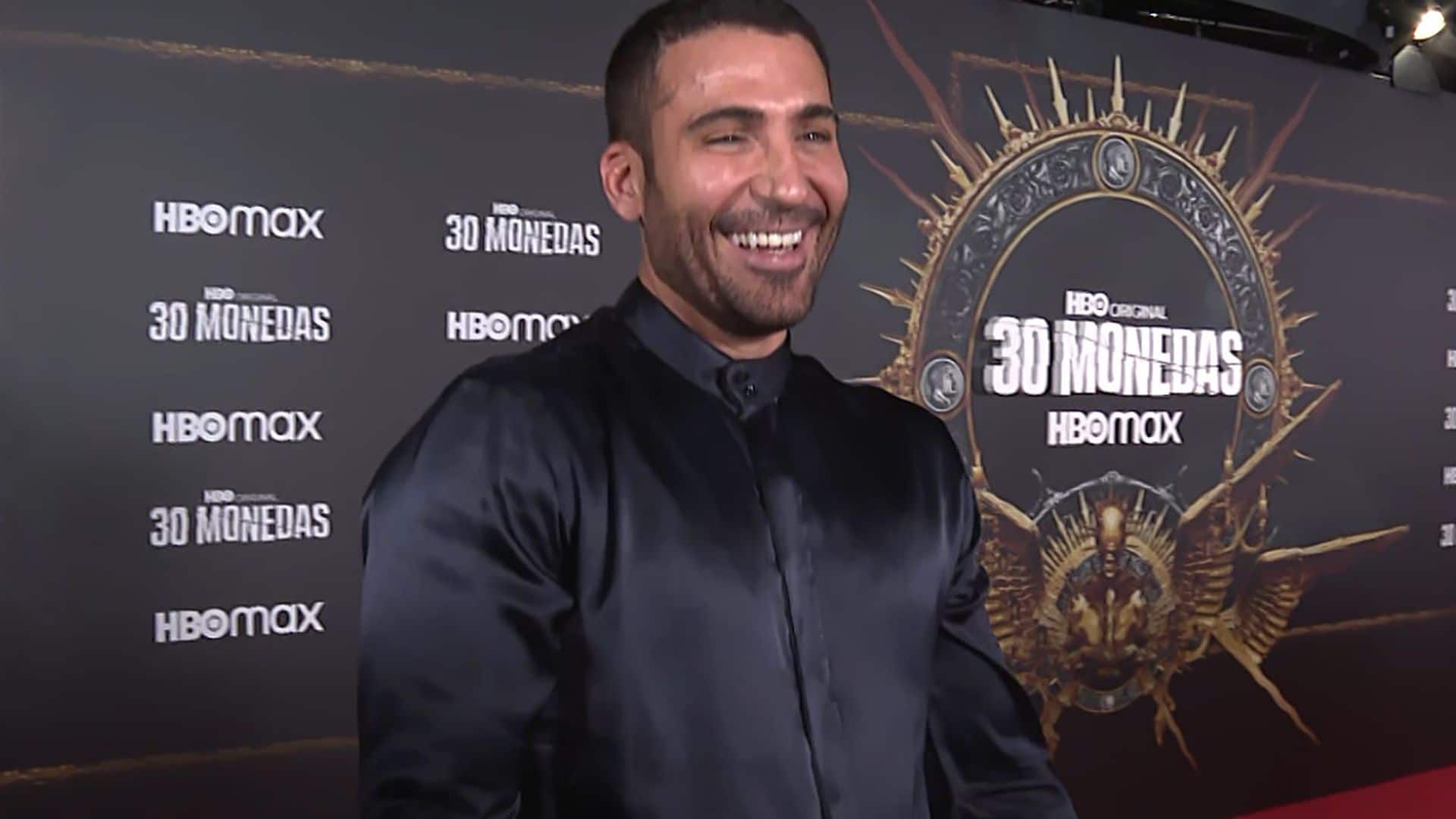 La reacción de Miguel Ángel Silvestre al preguntarle por su nueva ilusión que demuestra lo feliz que está