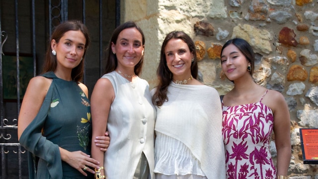 Las invitadas al bautizo de las mellizas de Marta Pombo y Luis Zamalloa