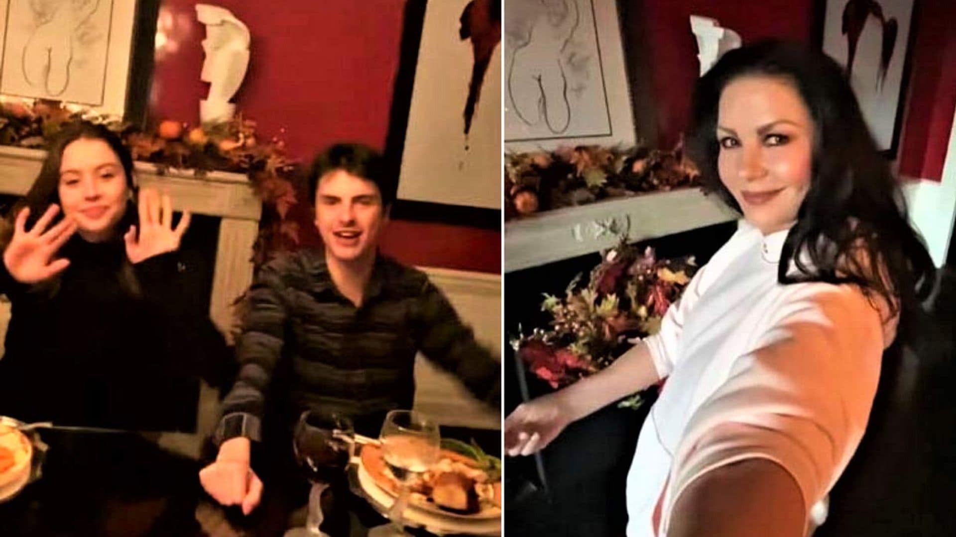 Te contamos cómo han celebrado el Día de Acción de Gracias Catherine Zeta-Jones y el resto de 'celebrities'